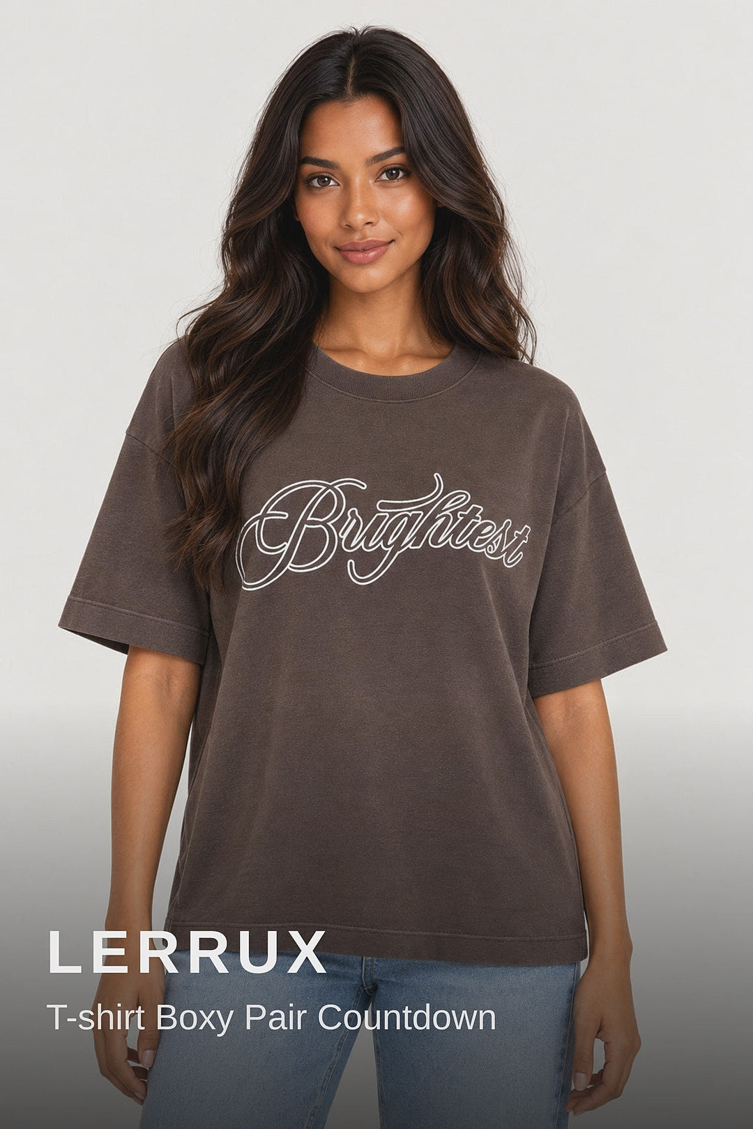 Lerrux T-shirt Boxy Pair Countdown