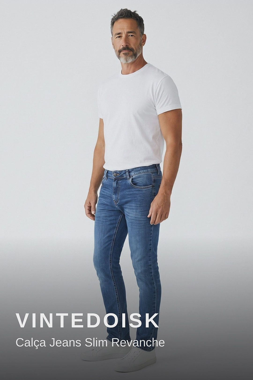 Vintedoisk Calça Jeans Slim Revanche