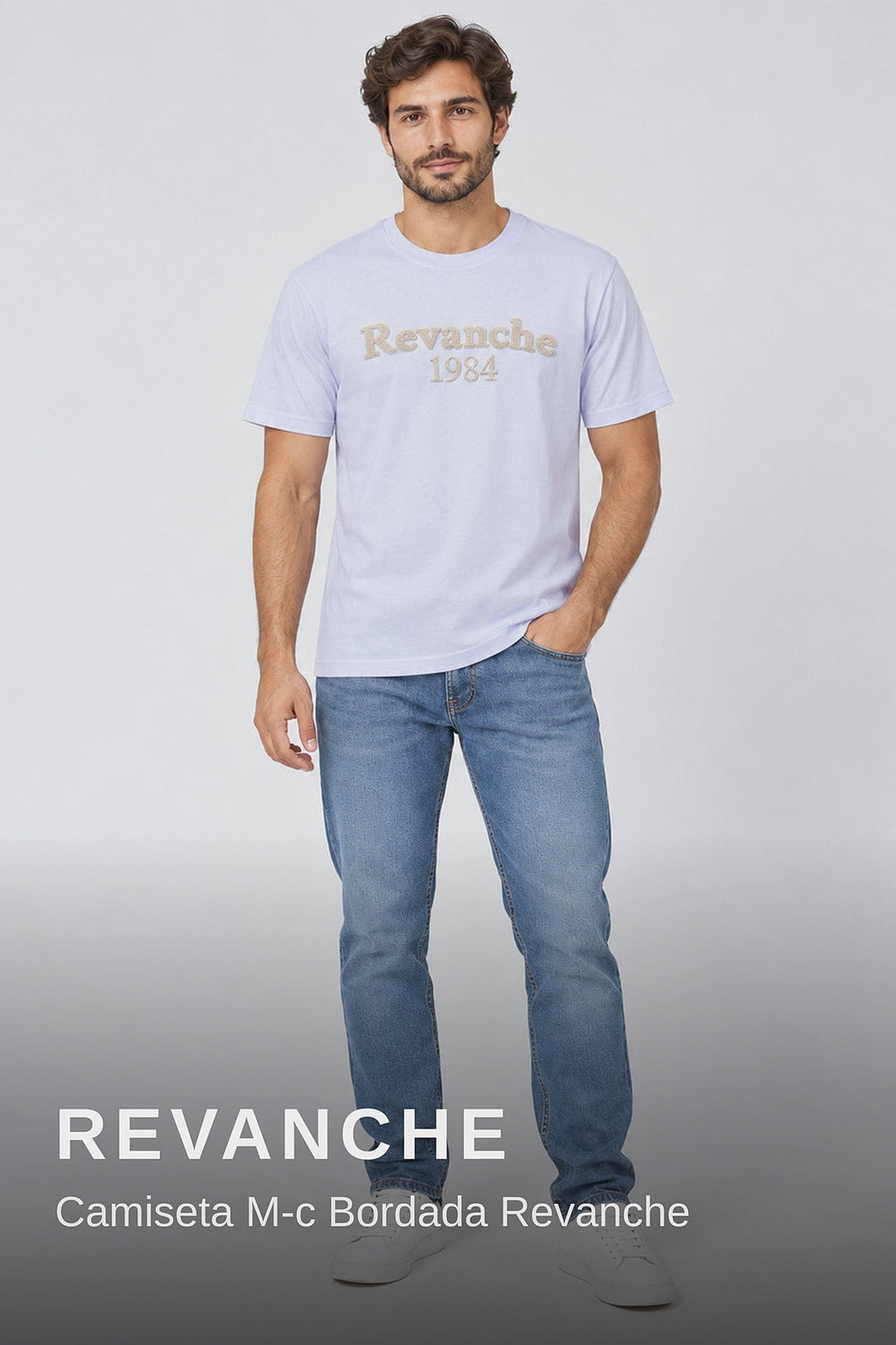 Revanche Camiseta M-c Bordada Revanche