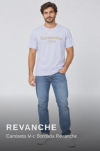 Revanche Camiseta M-c Bordada Revanche