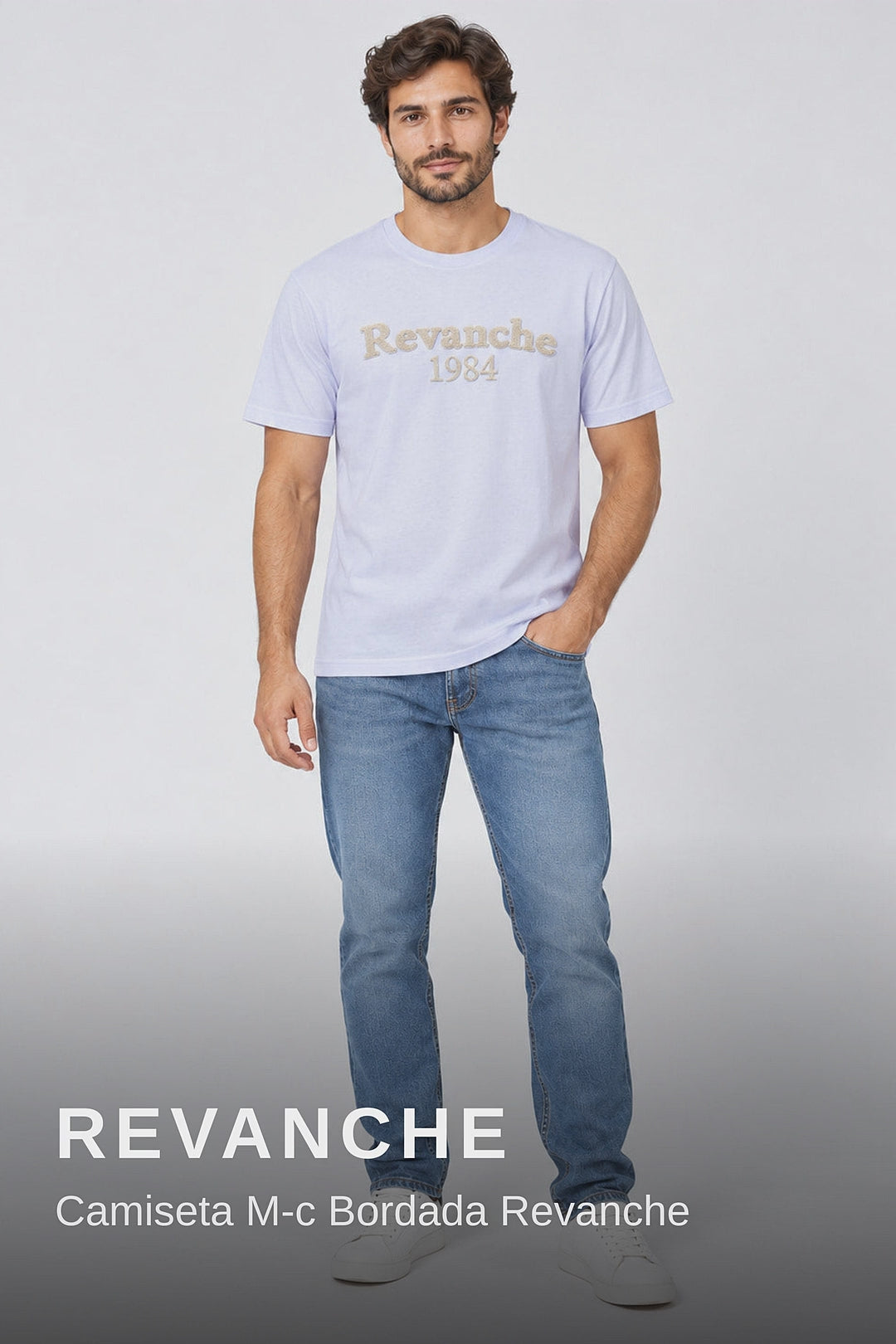 Revanche Camiseta M-c Bordada Revanche