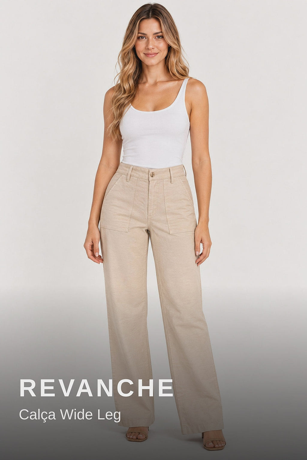 Revanche Calça Wide Leg
