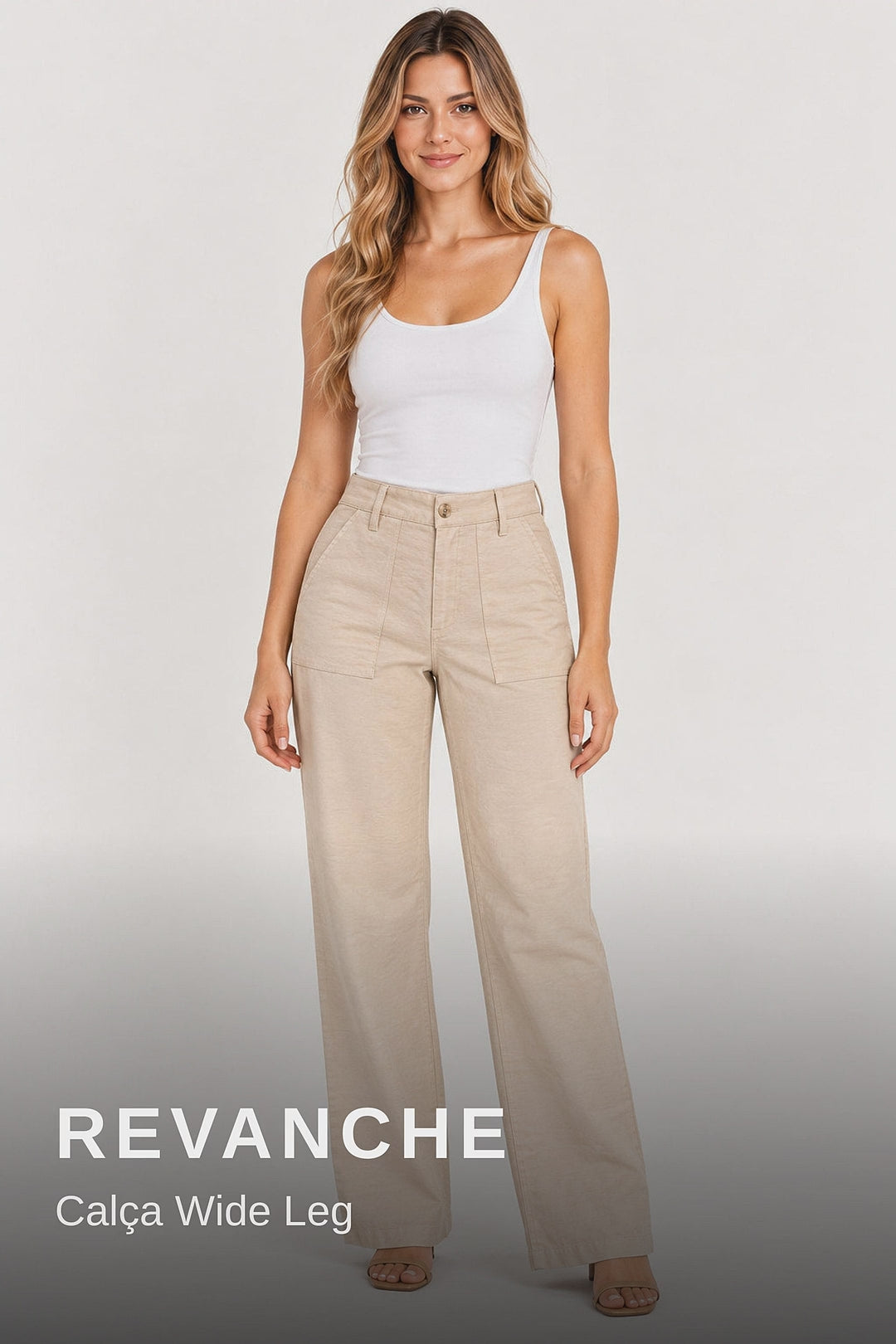 Revanche Calça Wide Leg