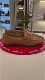 MOCASSIM LISO ADORNO MARROM C 30364 0032 0002 ANACAPRI