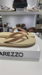 CHINELO DE DEDO MARROM BICOLOR ROMA BASICS Z 19035 0006 0007 BRIZZA