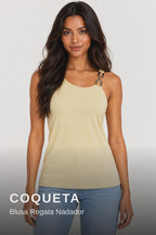 Coqueta Blusa Regata Nadador