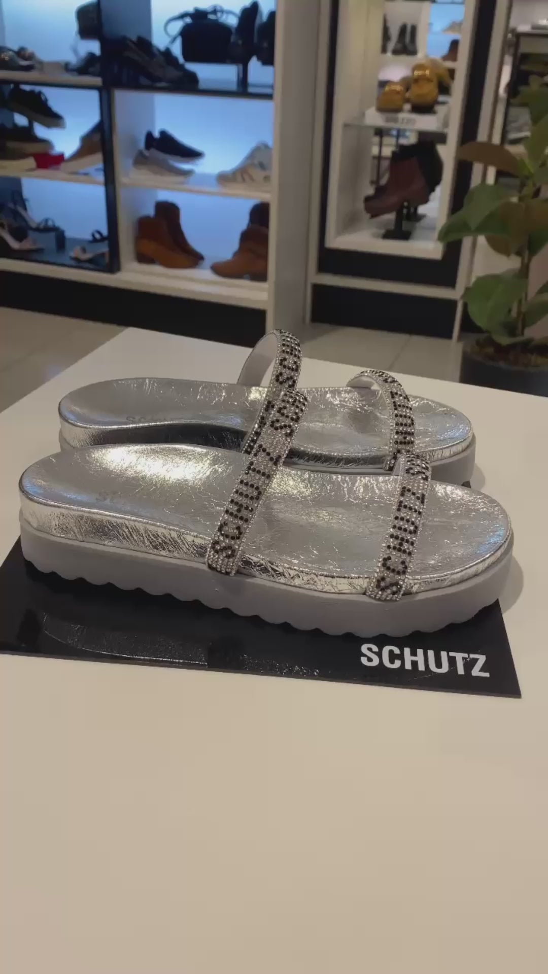 PAPETE PRATEADA BRILHO S 20733 0064 0062 SCHUTZ