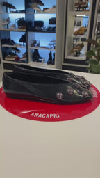SAPATILHA ADORNOS PRETA C 30577 0049 0003 ANACAPRI