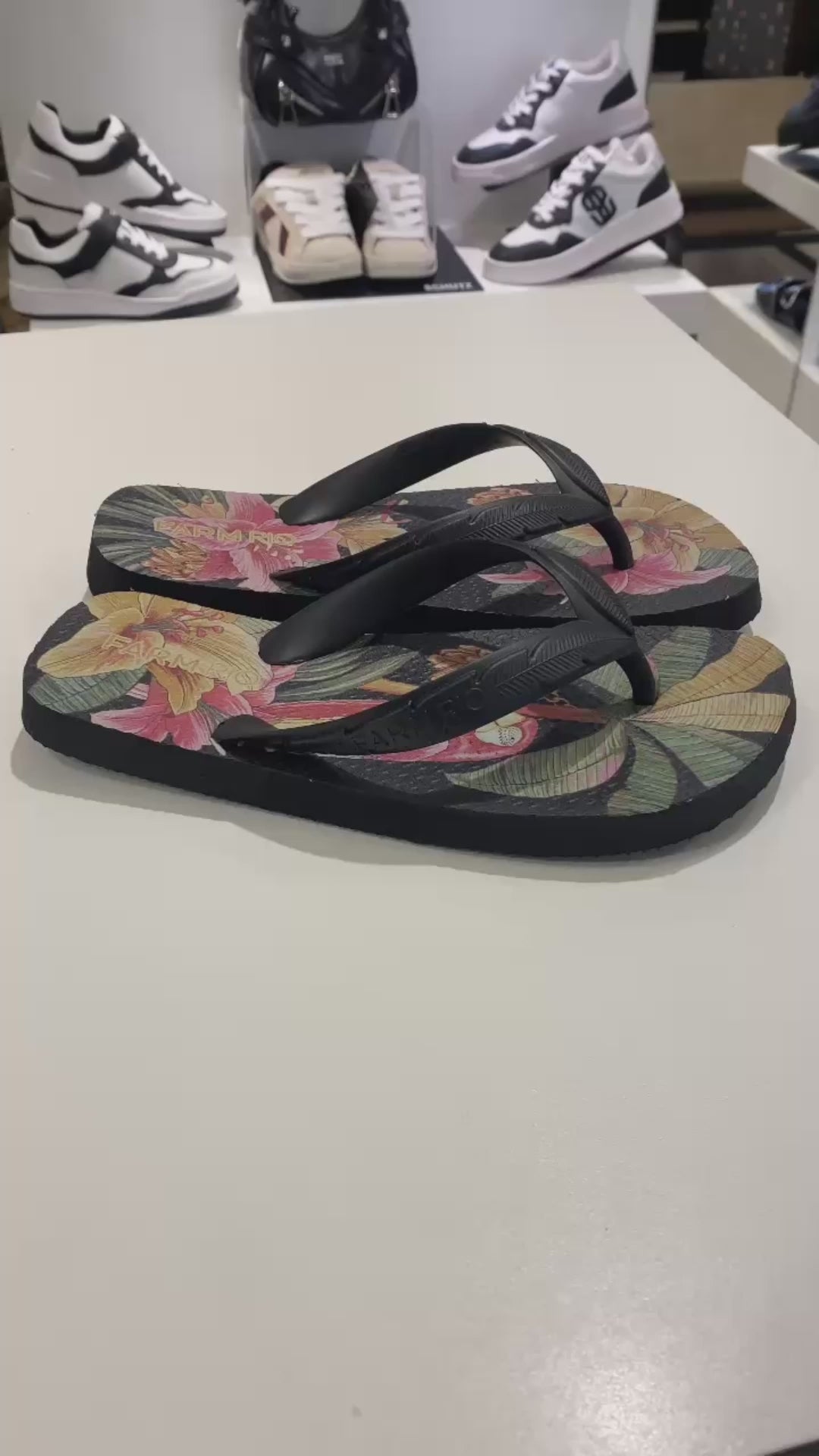 CHINELO FLIP FLOP JANGADA PRETO J 10088 0025 0009 FARM SHOES