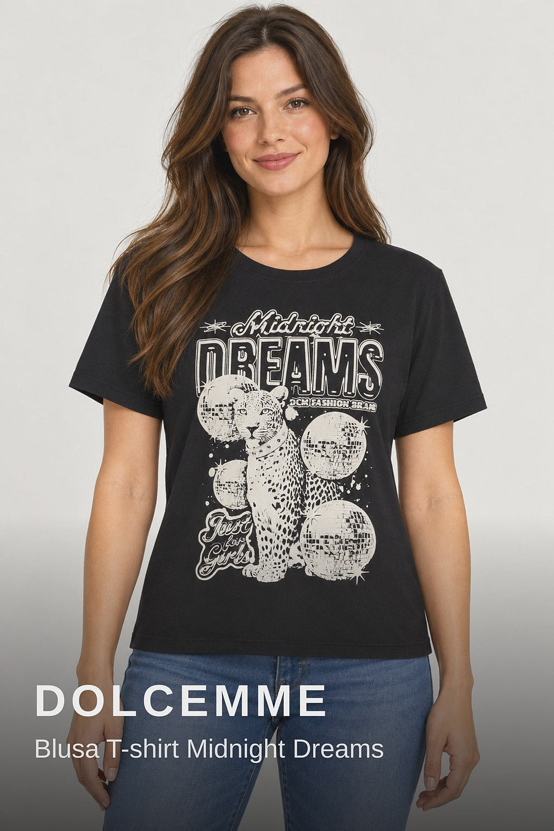 Dolcemme Blusa T-shirt Midnight Dreams