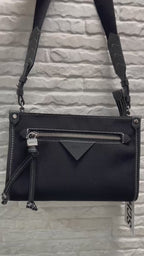 BOLSA TIRACOLO AVA PEQUENA PRETA S 50010 0860 0001 SCHUTZ