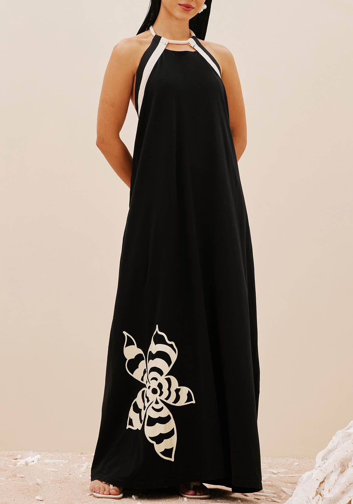 Vestido Feminina CACAY ref. VESTIDO LONGO - VintedoisK Imagem principal do produto